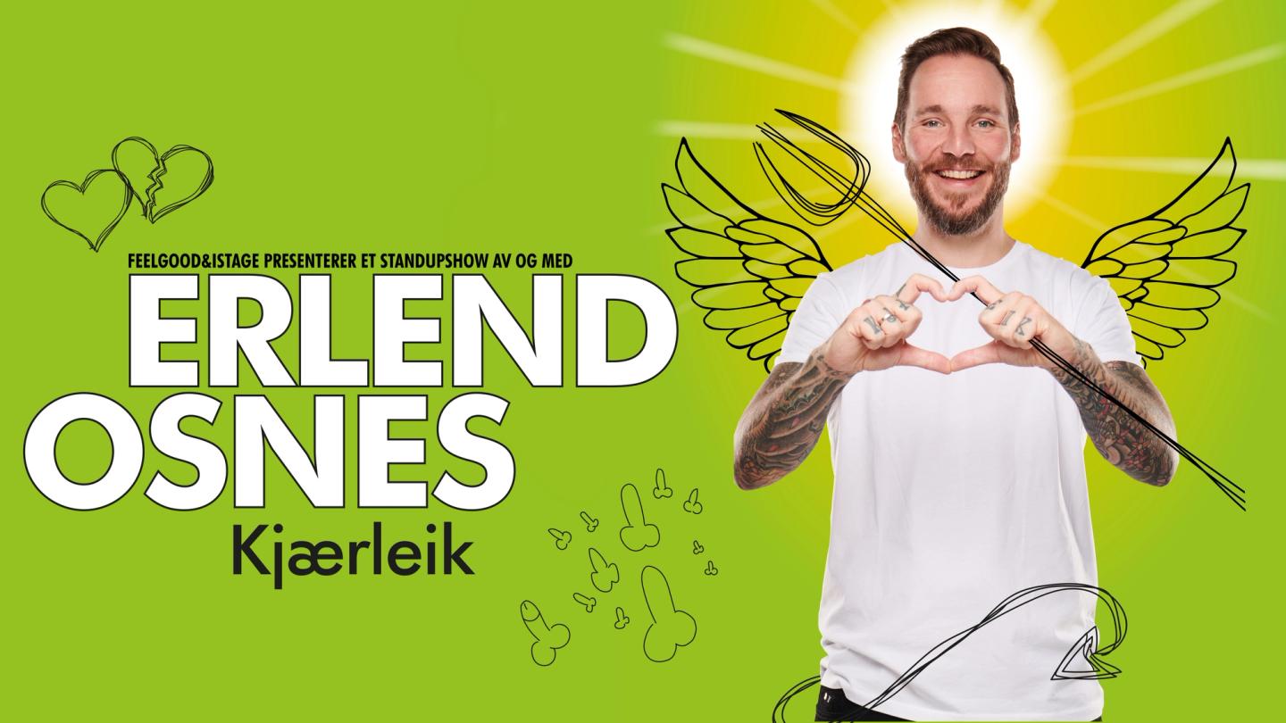 mørkhåret mann som viser et hjertetegn med hendene.