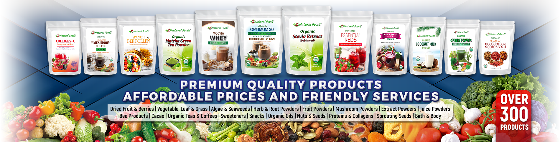 Premium Quality Products Affordable Prices and Friendly services