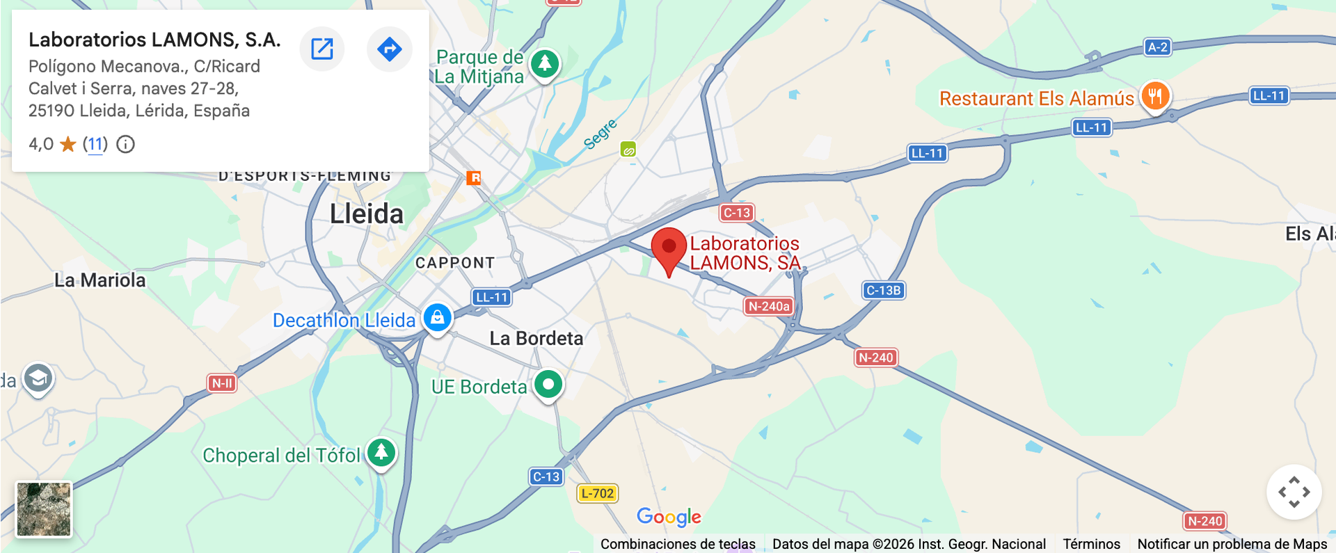 lamons map