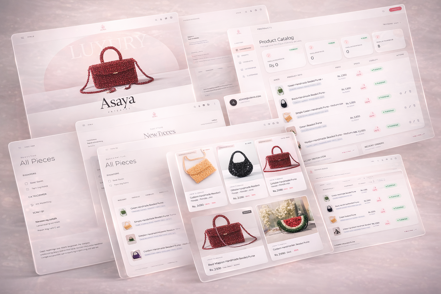 Asaya Collection - Modern Full-Stack E-Commerce Platform