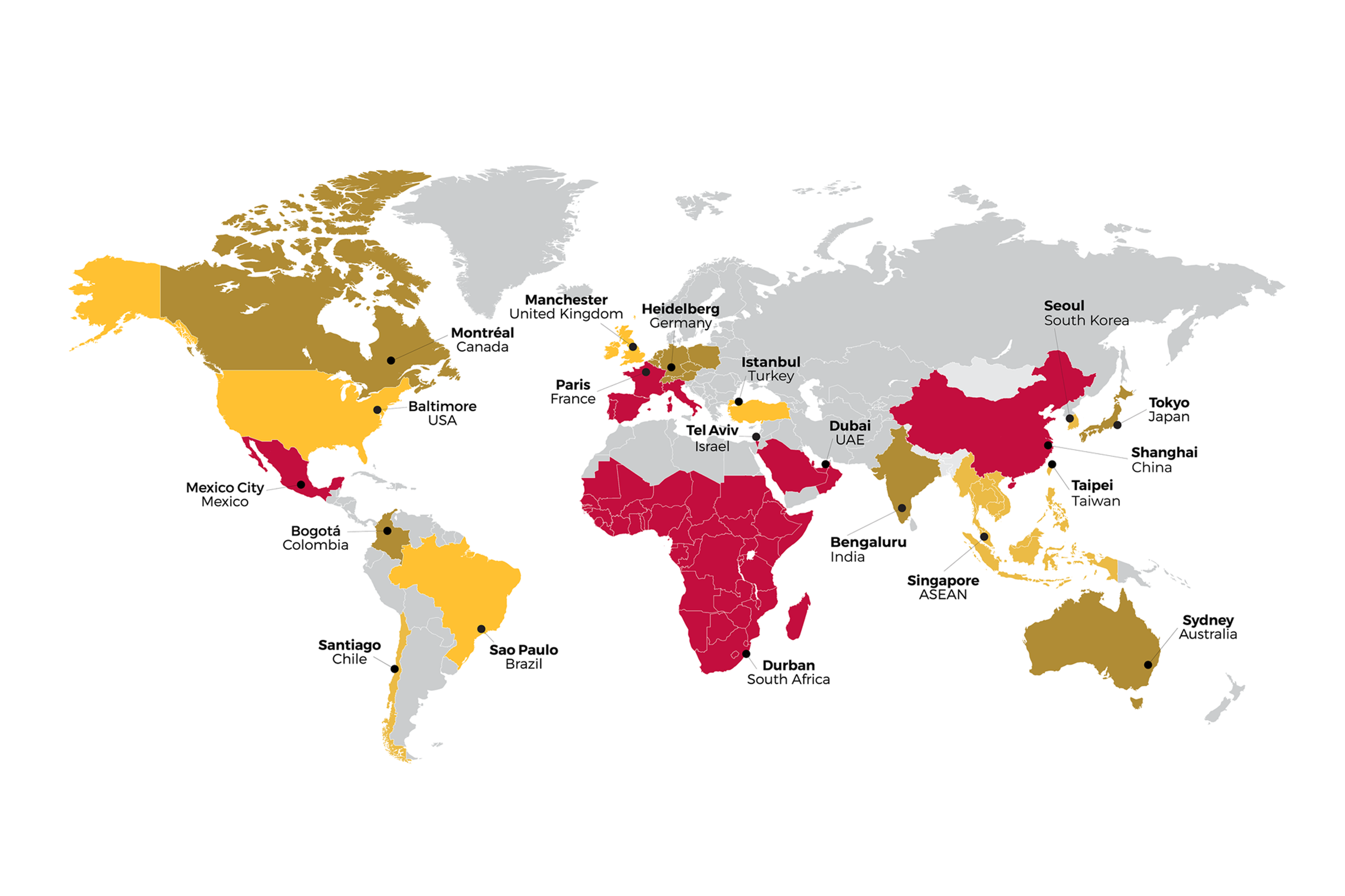 Maryland's Foreign Office Map