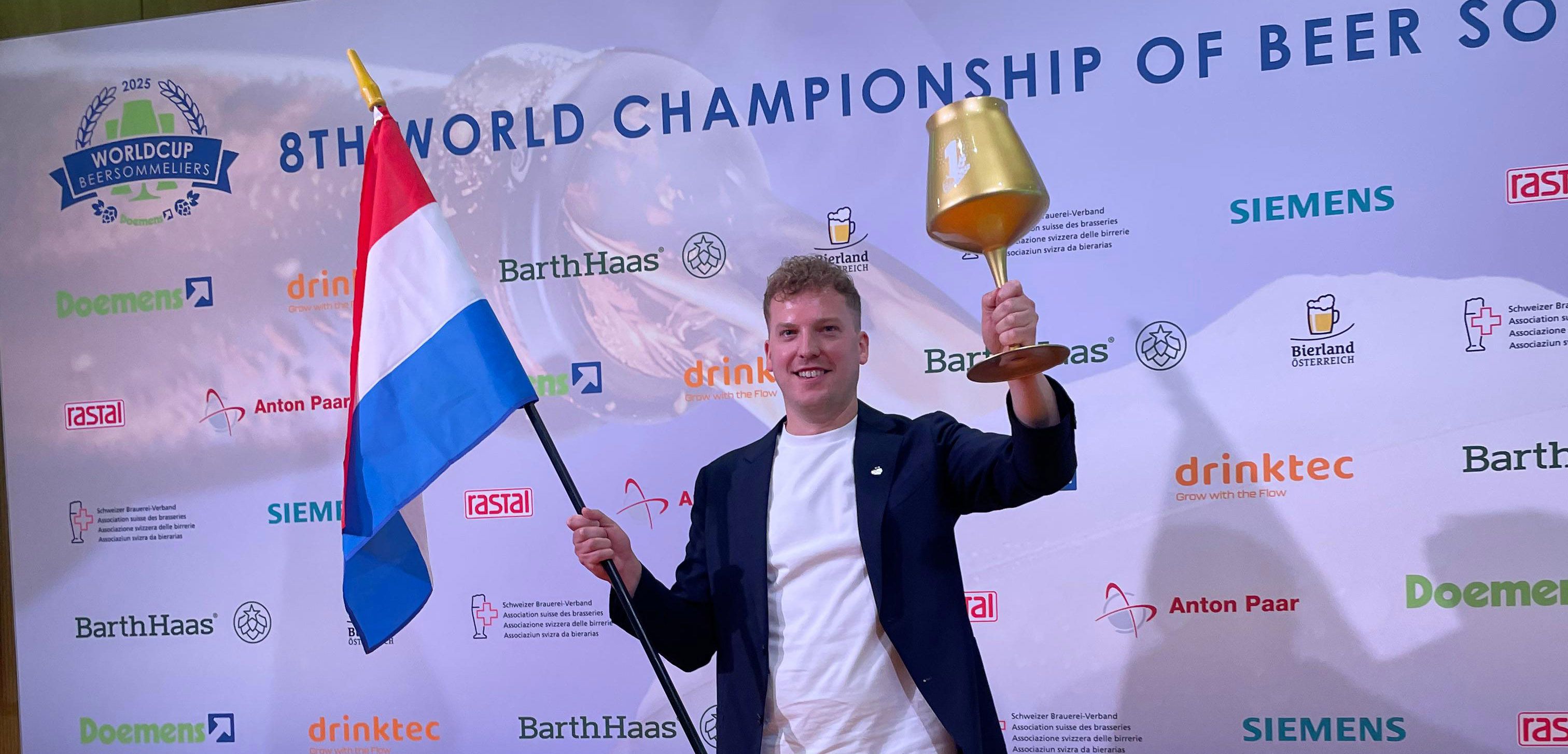Onze Léon wereldkampioen Biersommelier