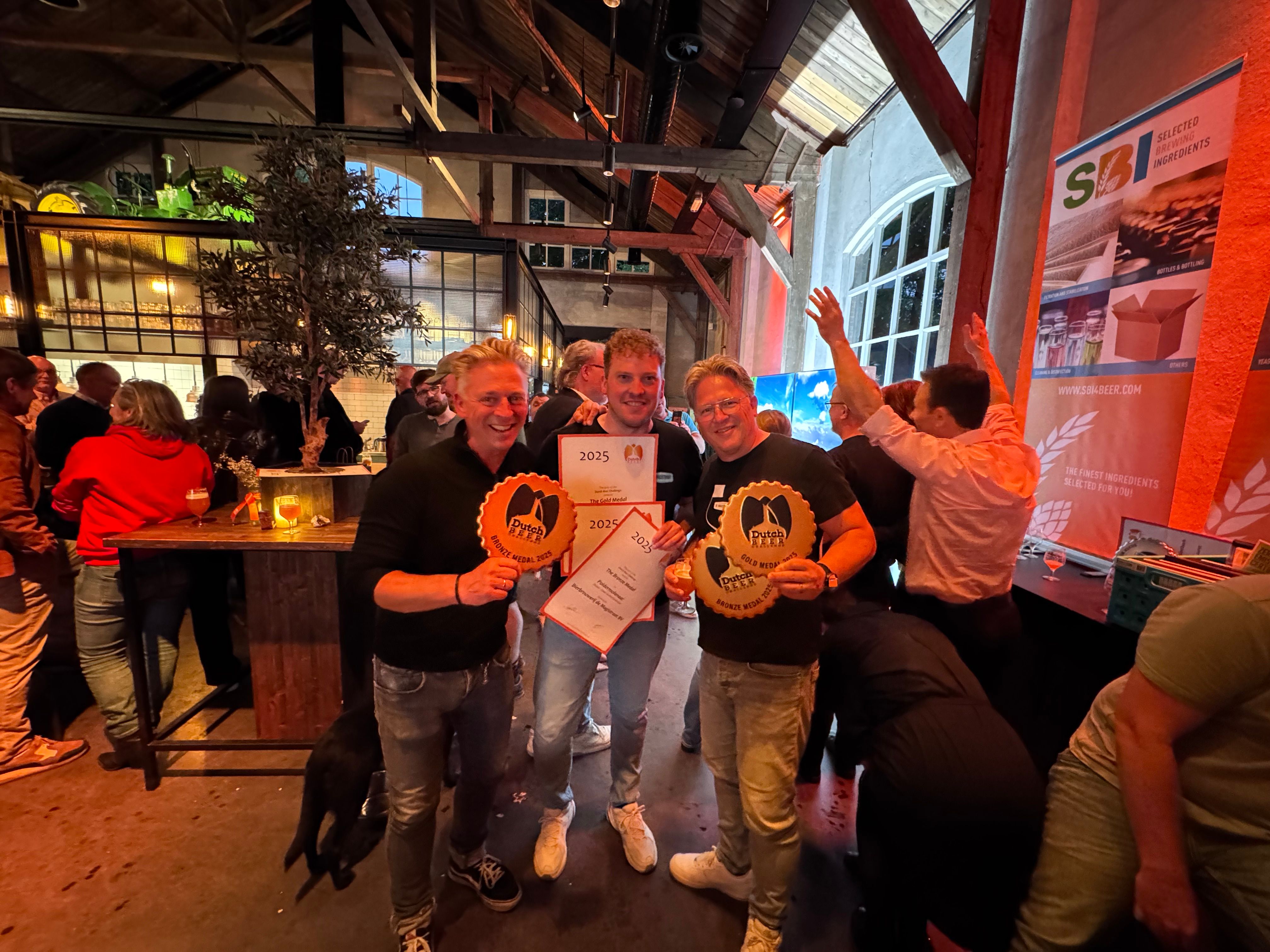 Drie prijzen op Dutch Beer Challenge