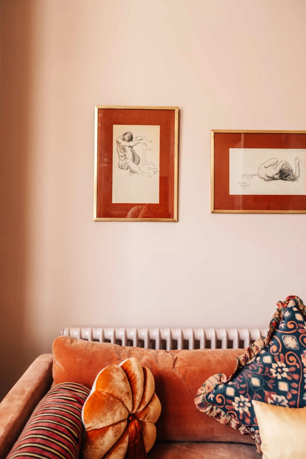 Victorian house interior with warm tones and classic decor in East London – Love Locations