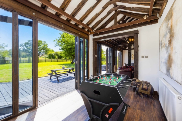 Traditional barn structure with contemporary interiors RM4 – Love Locations