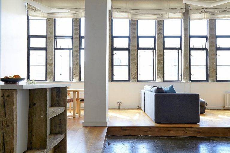 Contemporary New York style warehouse loft interior in Upper Clapton London E5 – Love Locations