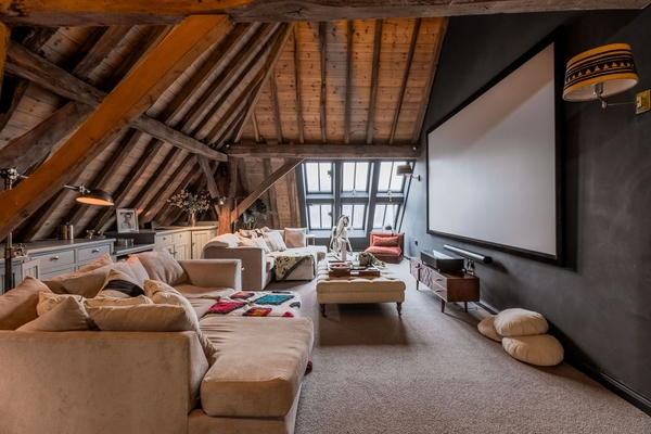 Modern lifestyle in a characterful Petersfield barn Love Locations.