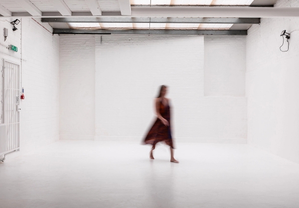 Industrial photography studio filled with natural light at Love Locations Brixton Warehouse.