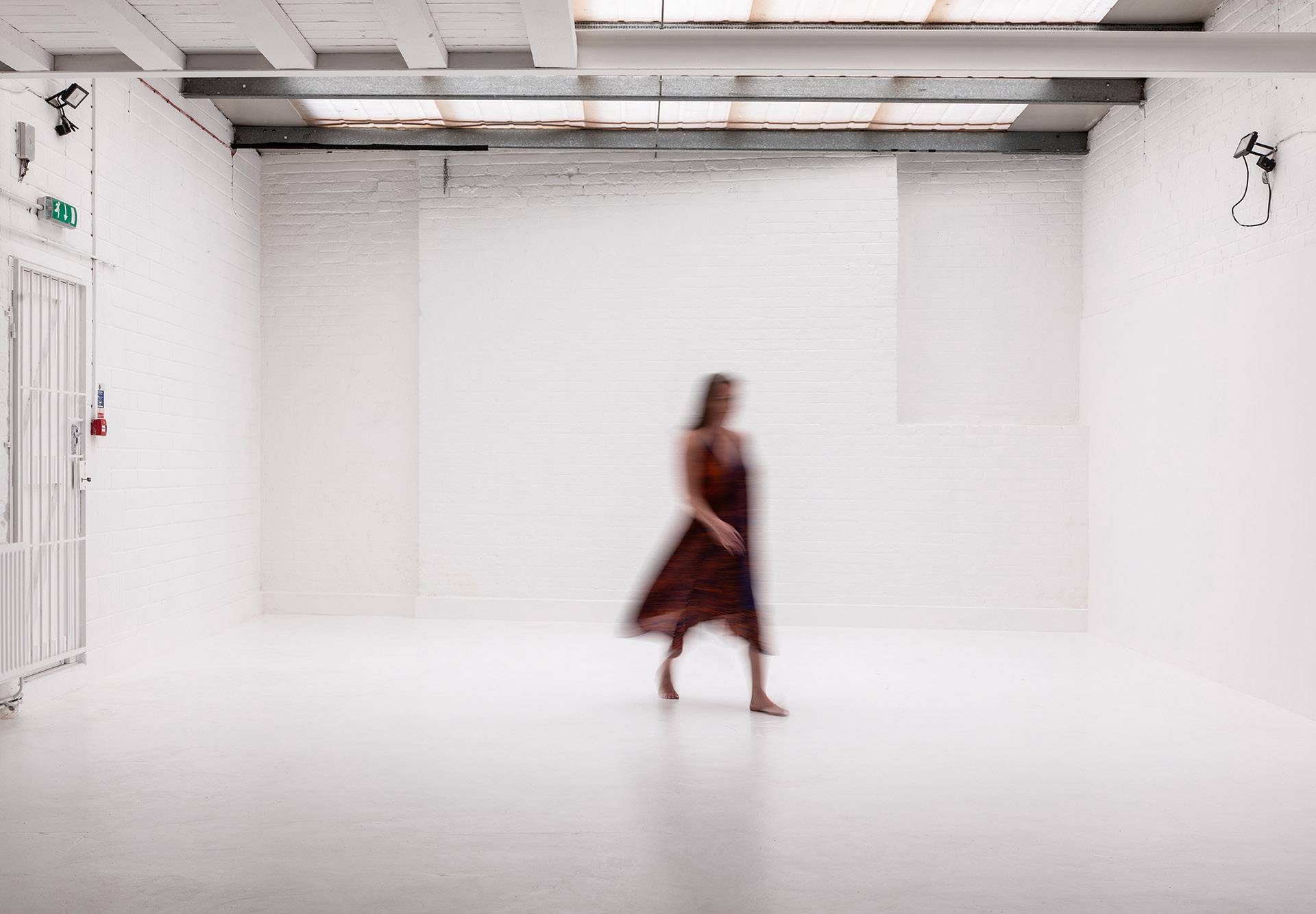 Industrial photography studio filled with natural light at Love Locations Brixton Warehouse.