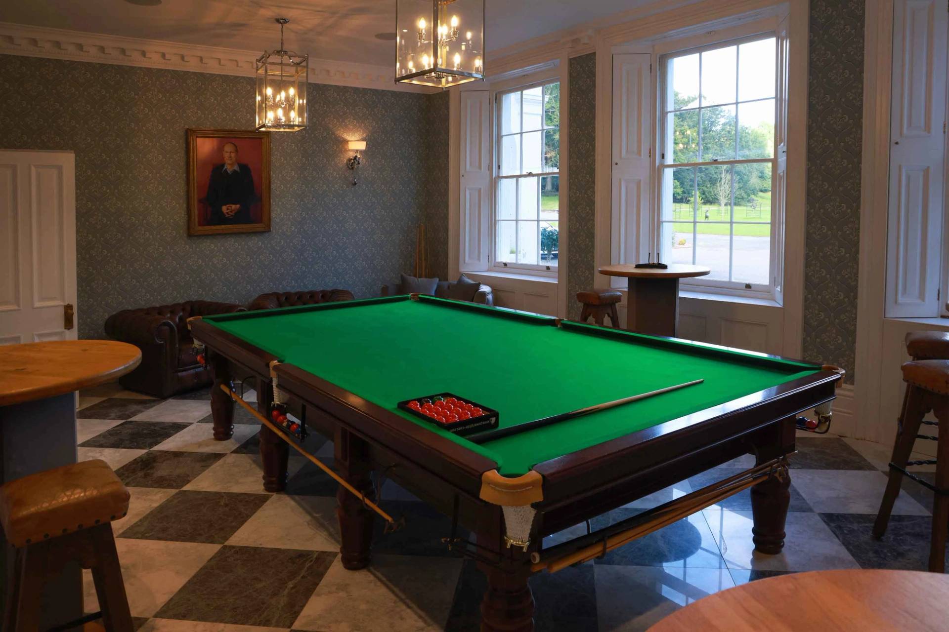 Grand living space at Love Locations Brantridge Park manor house