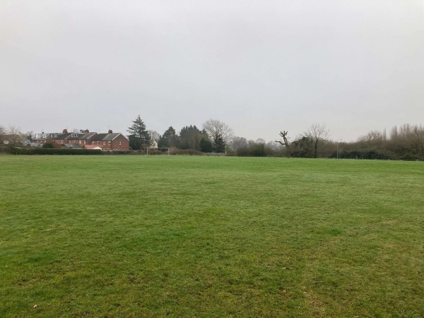 Love Locations open school field location Chelmsford Essex: Vast outdoor sports ground and recreational green lawn space, optimized for sports action sequences, lifestyle photography, and school yard crowd tracking shots.