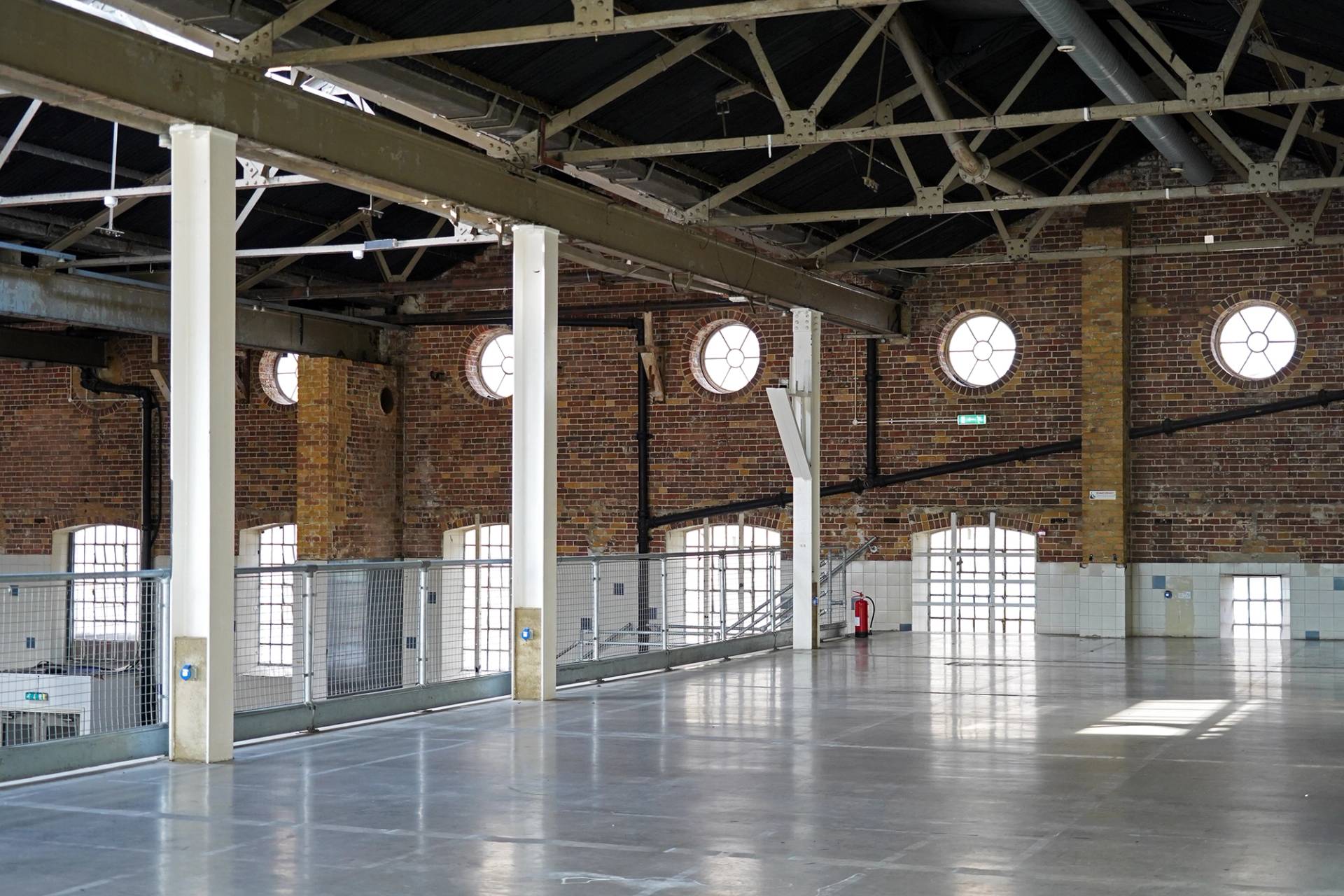 Historic Boiler House in East London E1 with exposed brick and skylights – Love Locations
