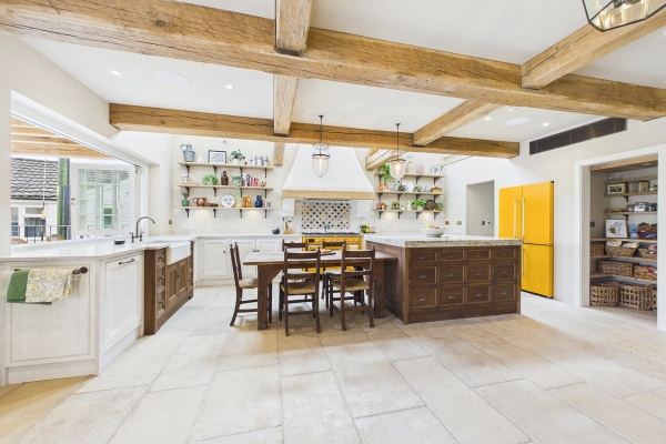 Love Locations farmhouse kitchen and dining area for commercial shoots