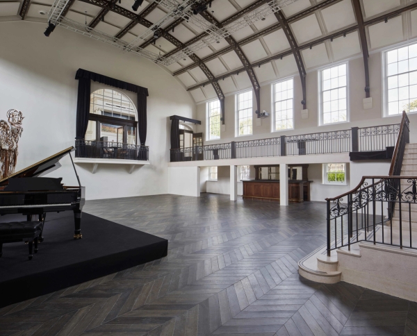 Theatre-style gallery at Ladbroke Hall, Love Locations