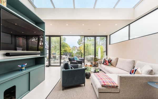 Contemporary bathroom with freestanding bath in NW2, Love Locations
