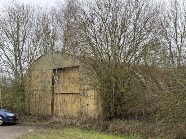 Close-up view of a vintage airplane nose and cockpit on a historic airfield shoot location in Corby, NN17, Love Locations.