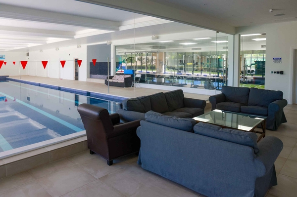 Swimming pool details at Love Locations Brantridge Park manor house