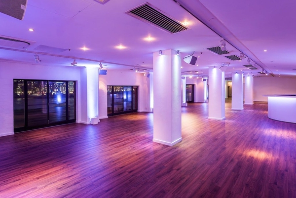 Love Locations OXO Tower London events space overlooking the city skyline.