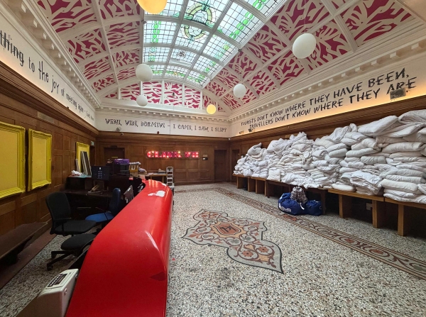 Decorative glazed ceiling hall London – Love Locations