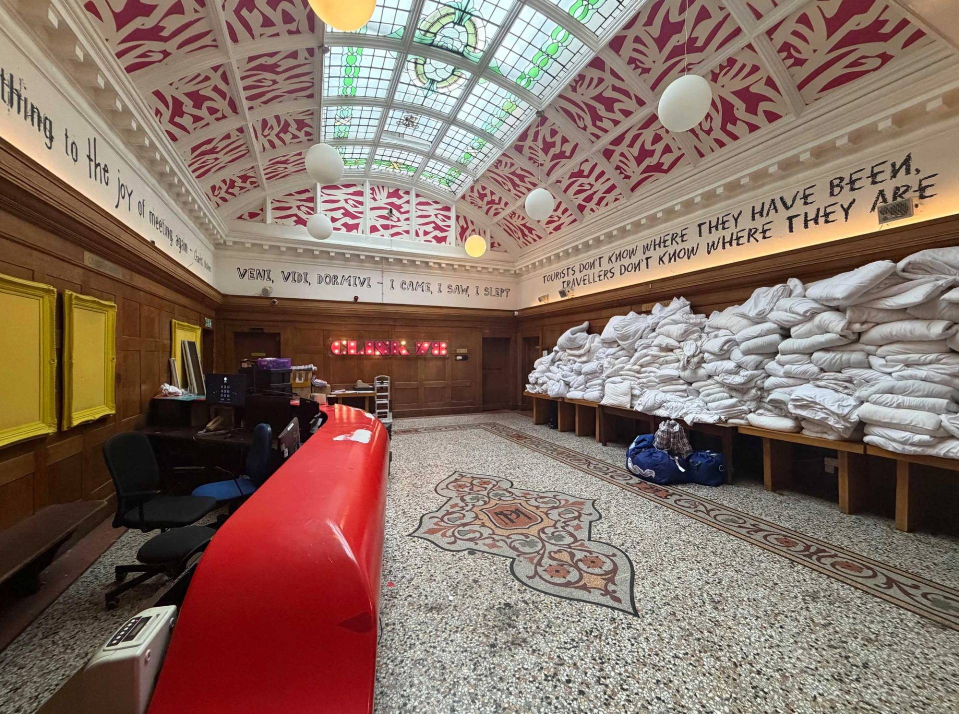 Decorative glazed ceiling hall London – Love Locations