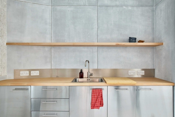 Bright contemporary studio interior in South East London, Love Locations