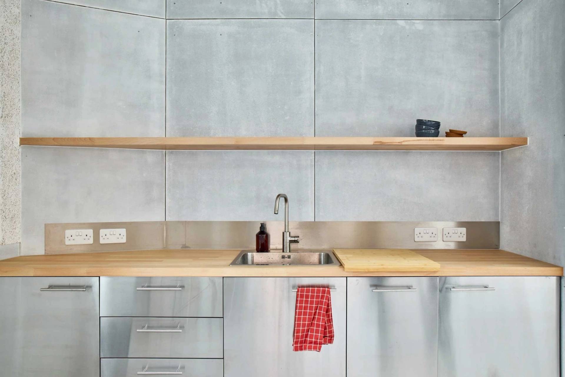 Bright contemporary studio interior in South East London, Love Locations