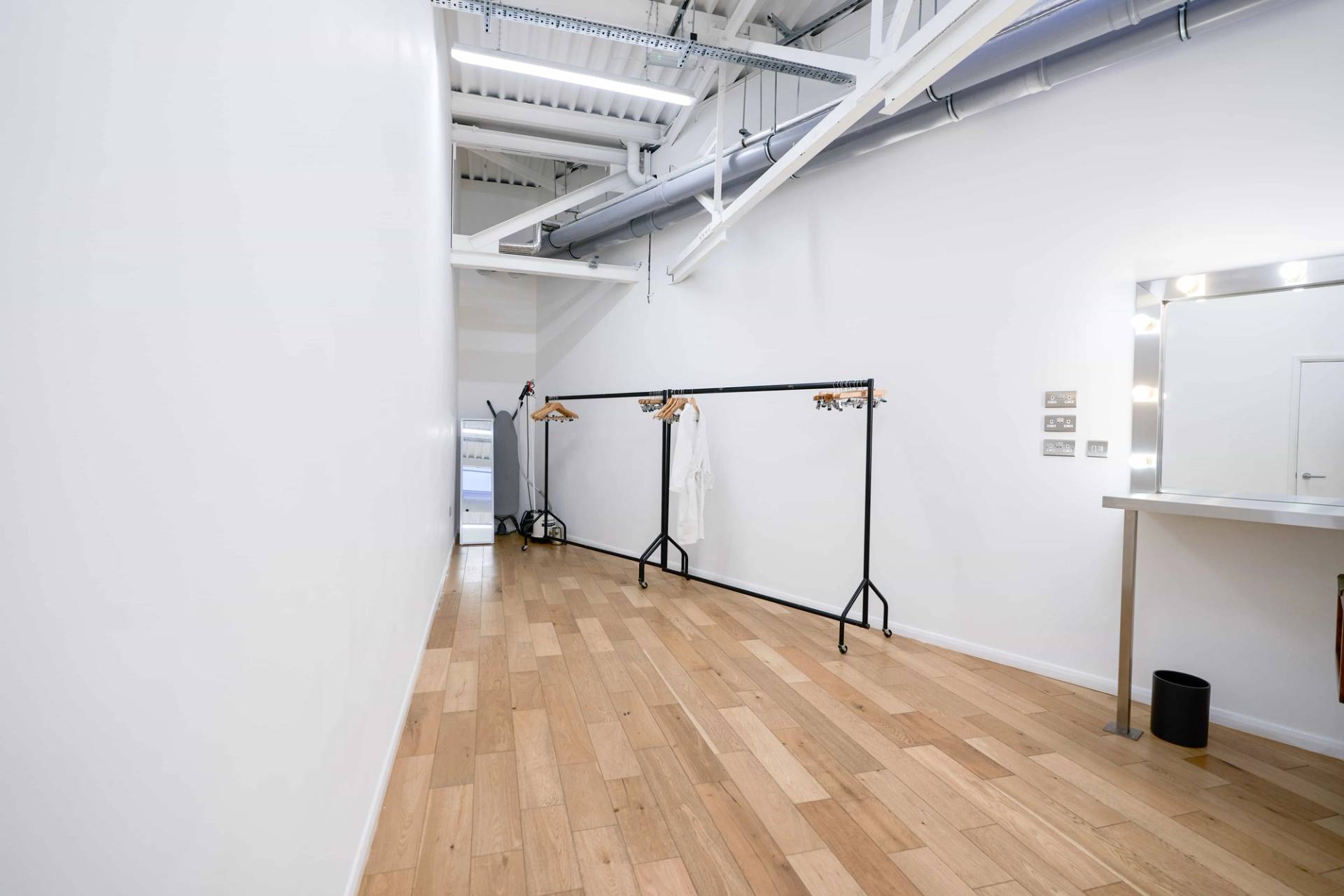 Versatile black box studio with makeup and dressing rooms in Acton West London – love locations