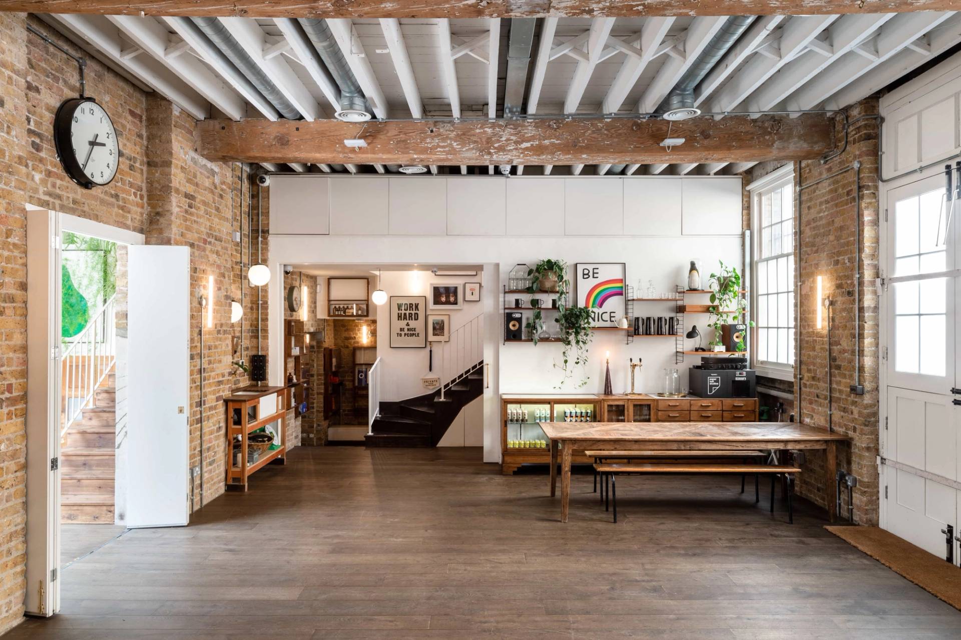 Bright open plan studio with industrial features and large windows in Angel N1 London – love locations