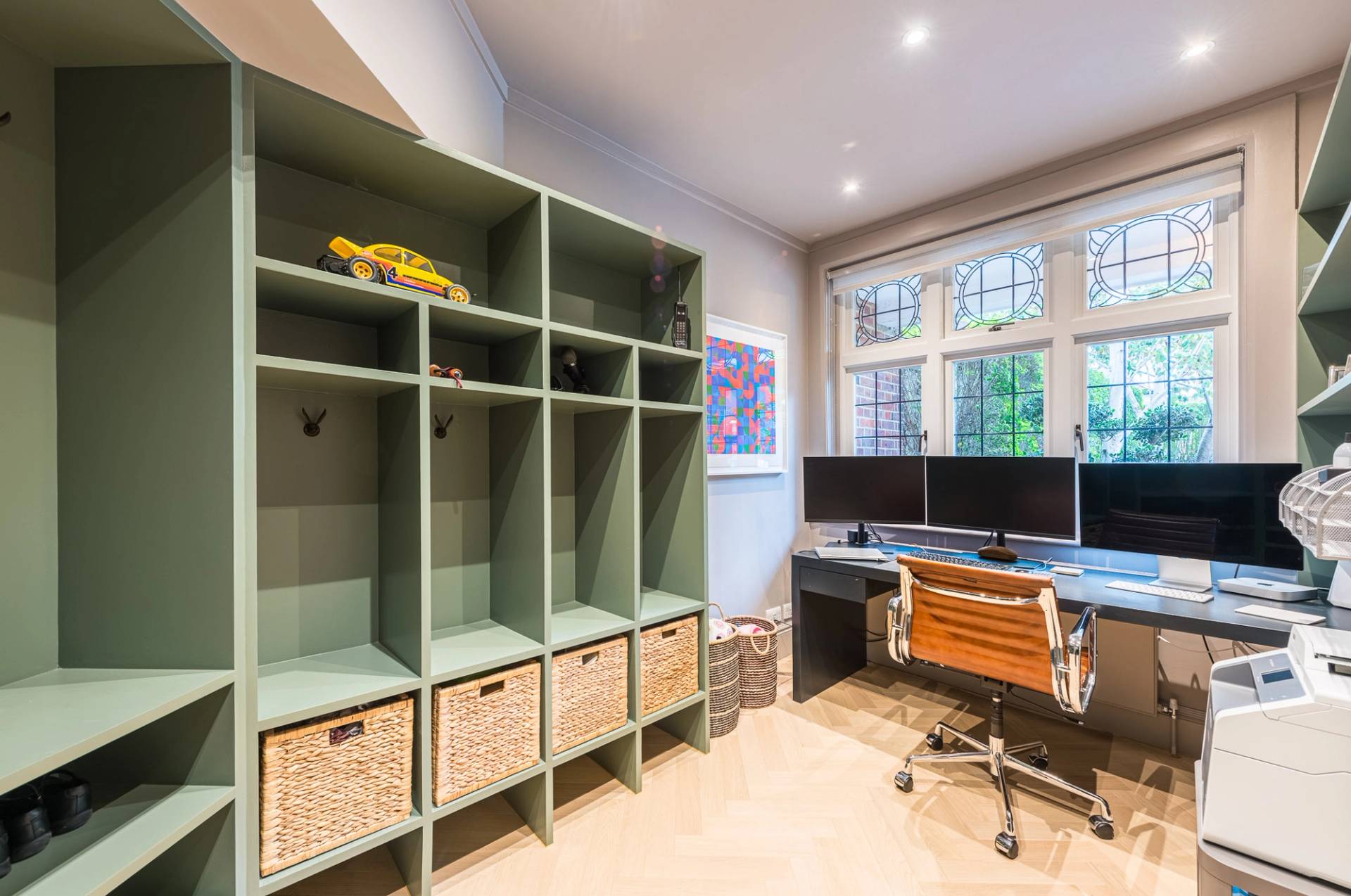 Living space with sliding doors to garden in NW2, Love Locations