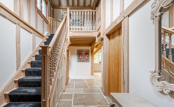 Gym room within barn property in Essex, Love Locations