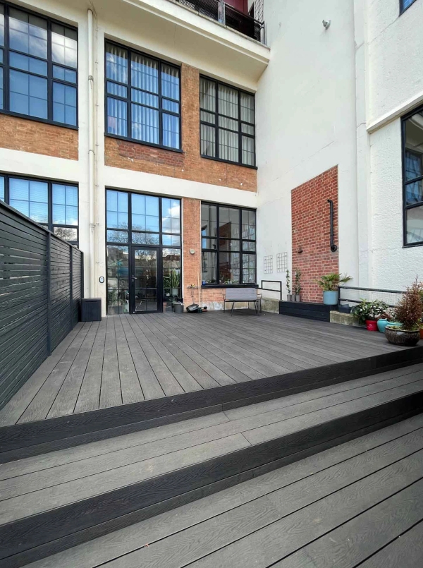 Concrete floor industrial loft interior in Upper Clapton E5 – Love Locations