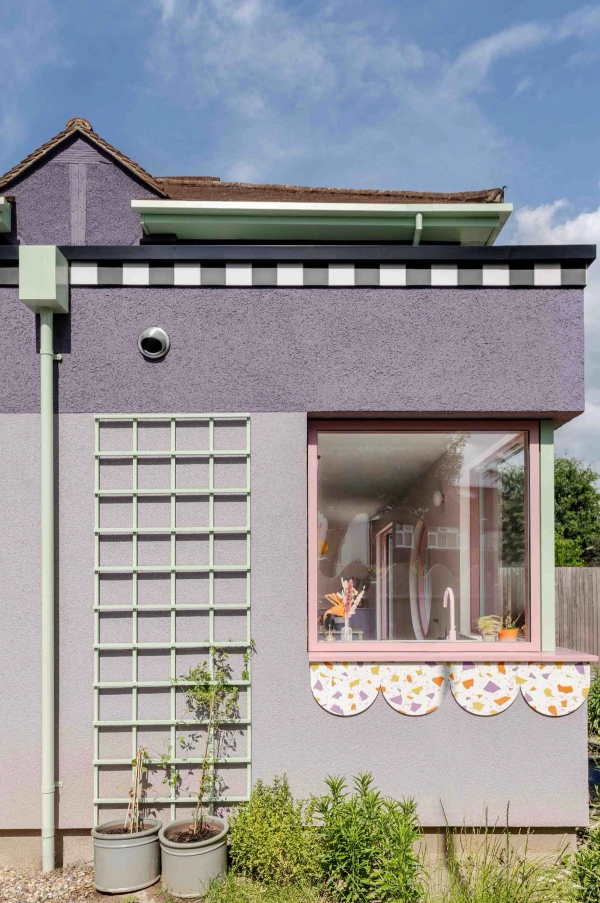 The Purple House Lewisham by Love Locations – Film Location with Distinctive Modern Interior Design