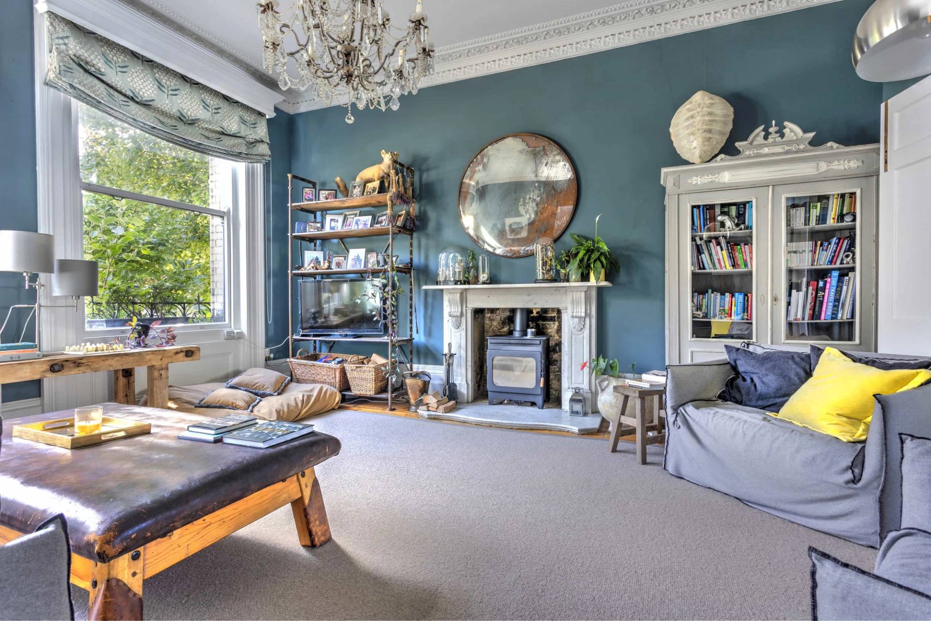 Exterior of an 1875 double-fronted Victorian villa in Hove showcasing character features, love locations