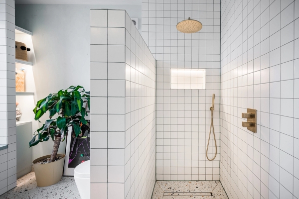Bright hallway interior in North London home, Love Locations