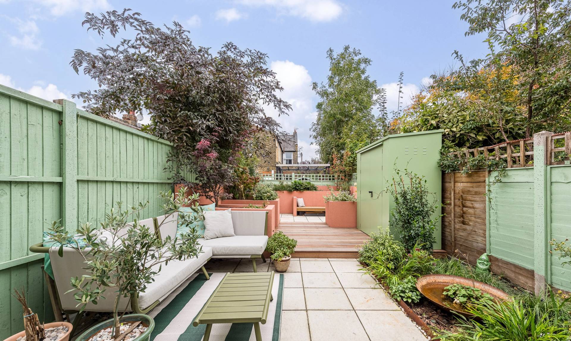 Open-plan family kitchen in North London townhouse, Love Locations