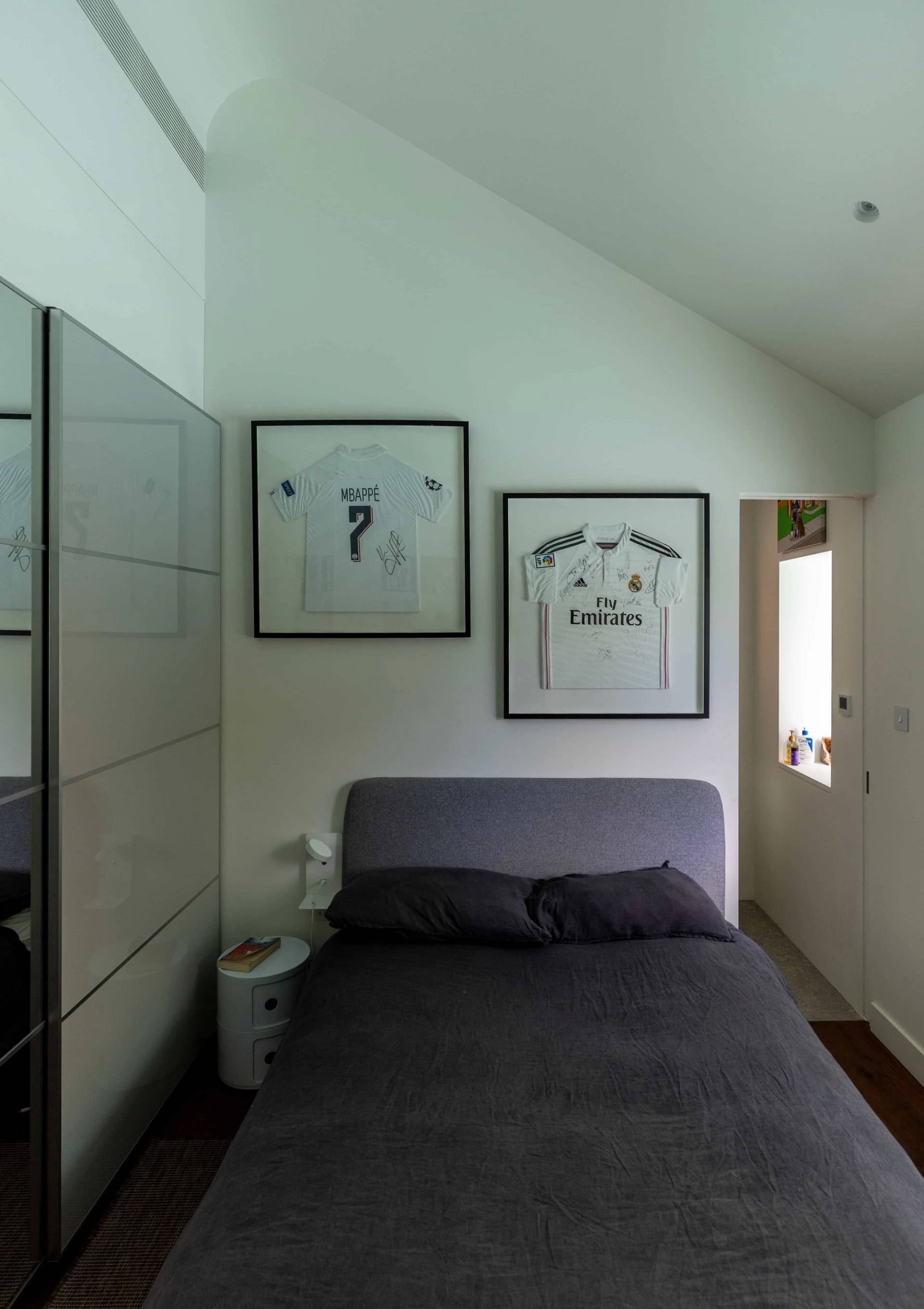 Second living space with modern furnishings
