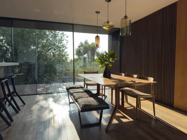 Spacious living area at Love Locations Highgate Zen home, perfect for entertaining.