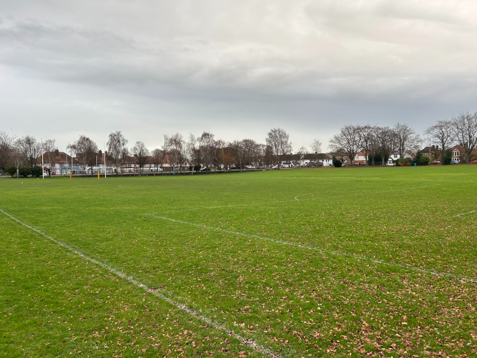 Expansive outdoor school playing fields and sports pitch shoot location in Sittingbourne Kent ME10 by Love Locations.