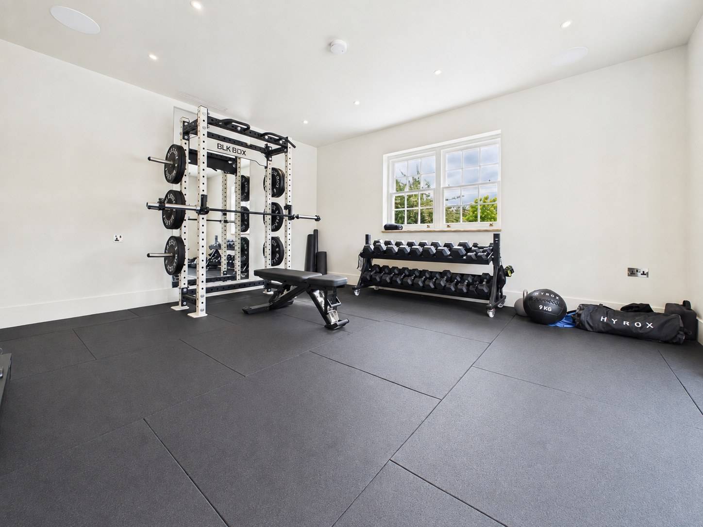 Love Locations luxury master bedroom with exposed beams for filming