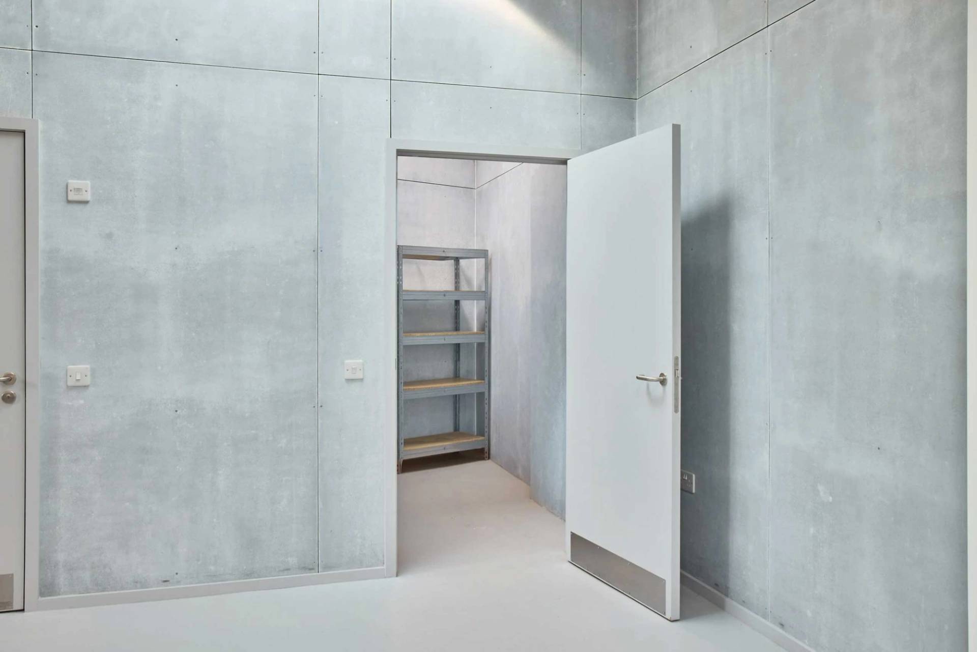 Minimal studio within converted Post Office sorting depot, SE19, Love Locations