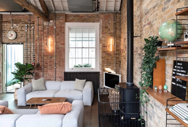 Industrial kitchen studio with natural light in Angel London – love locations