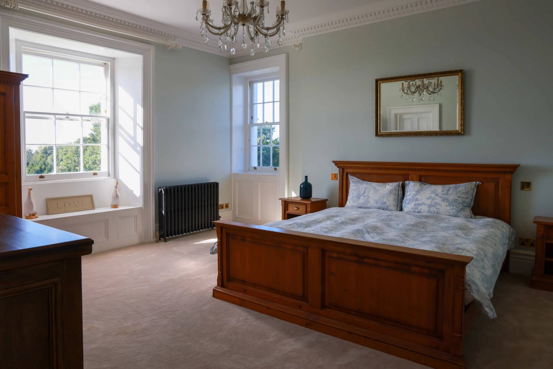 Traditional manor interior at Love Locations Brantridge Park historic estate
