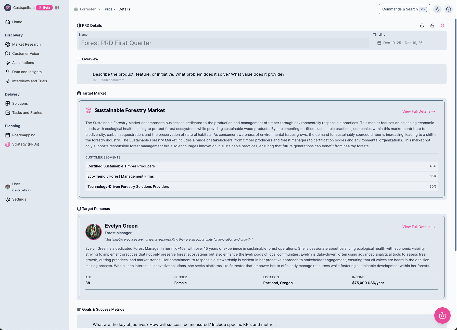 From Assumptions to Evidence: The Power of Data-Driven PRDs