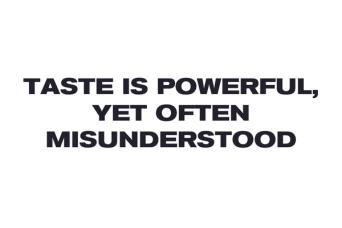 Do You Really Have Taste Or Are You Just Following the Algo?