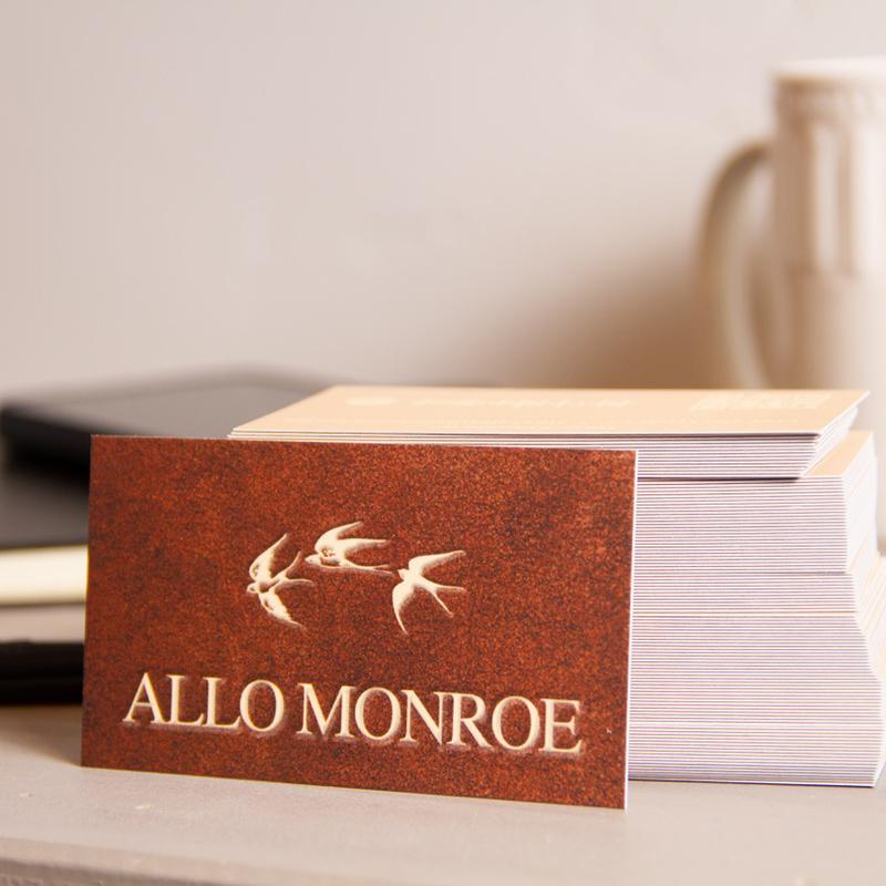 Allo Monroe business card