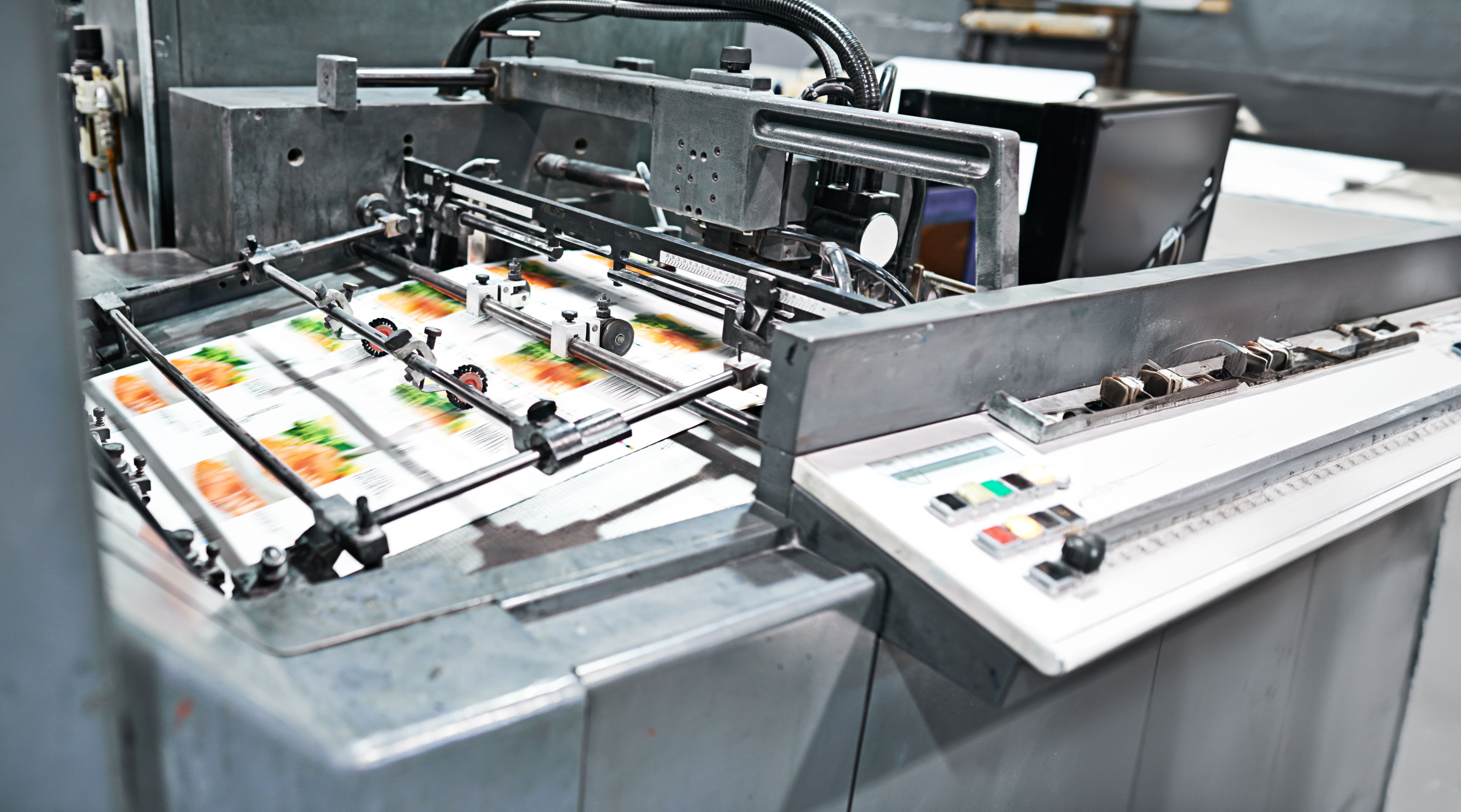 wholesale printing in a warehouse