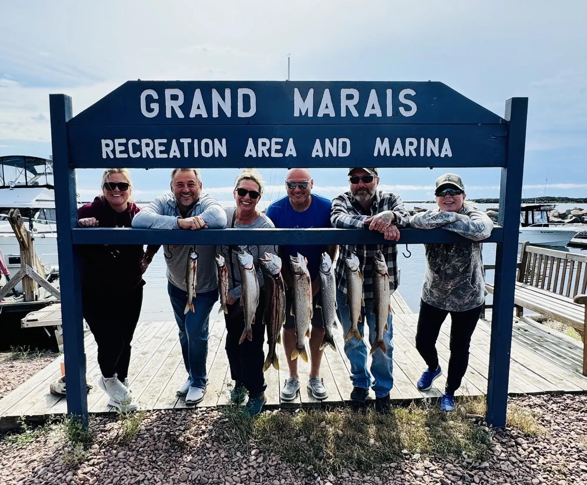 grand marais lake trout