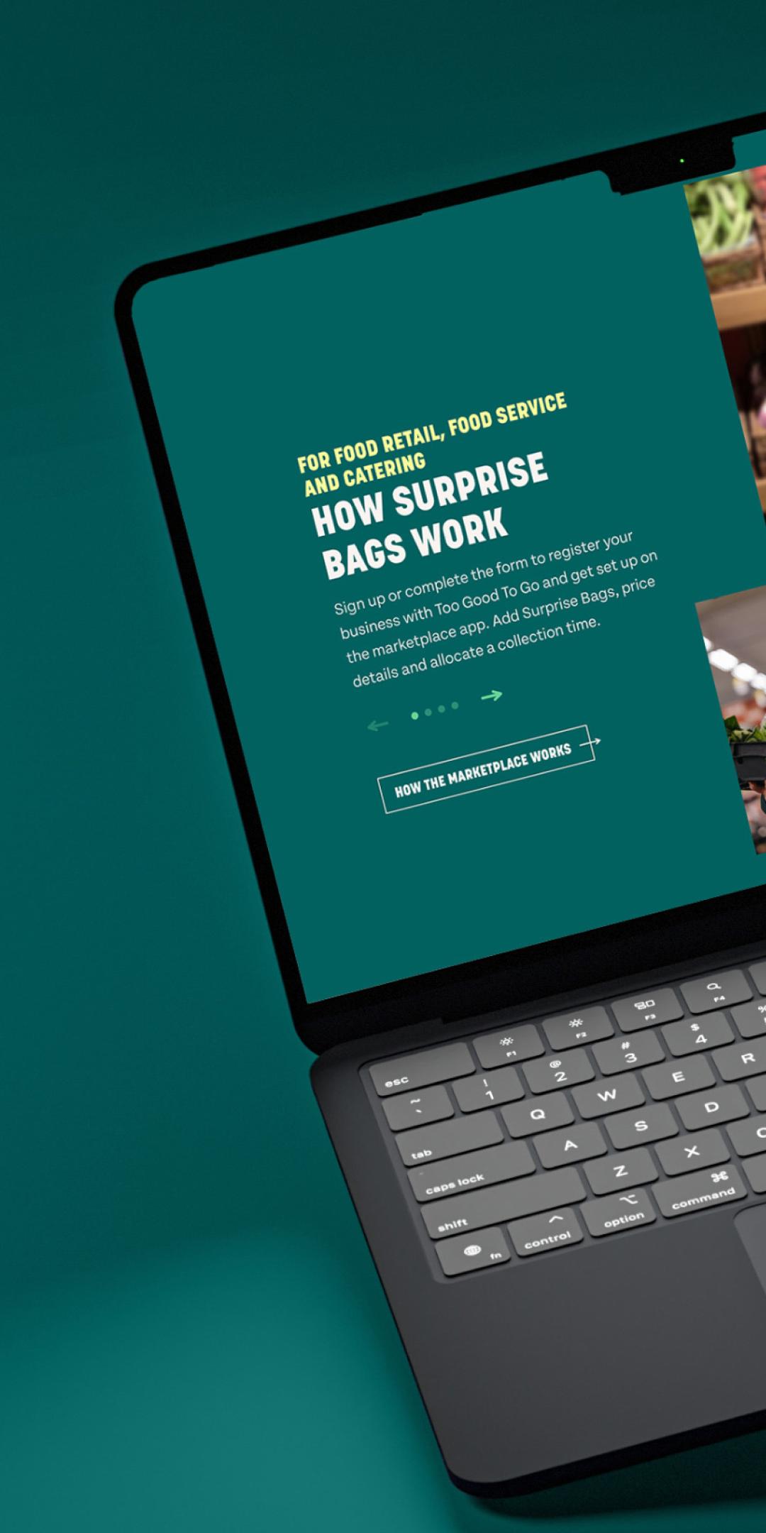 Mobile UI for Too Good To Go
