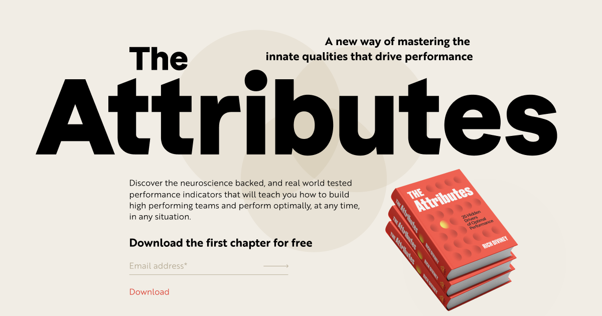 - Rich Diviney - Hardcover The Attributes: 25 Hidden Drivers of Optimal Performance 