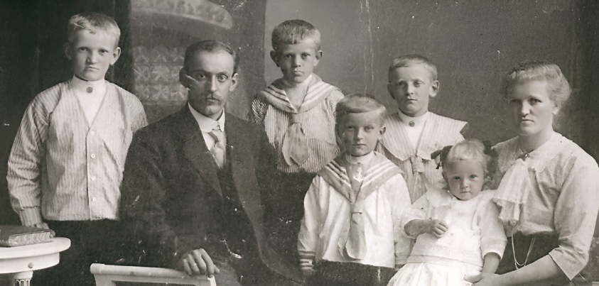 Familiebilde fra trettitallet